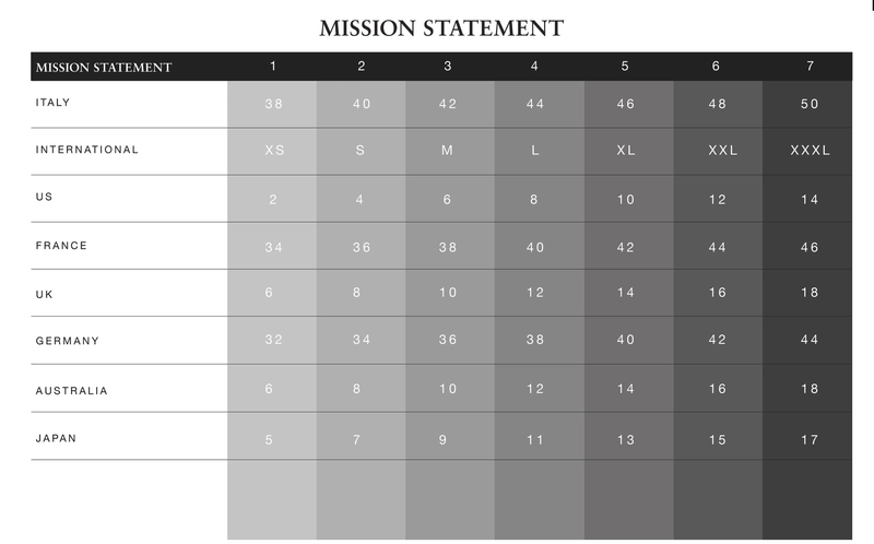 Mission Statement Apparel Dress Center Court Dress